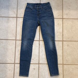 Lucky Brand Bridget Skinny 4-Button High Rise